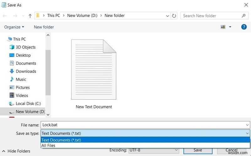 Windows 10에서 폴더에 비밀번호 잠금 설정하는 방법