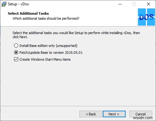 vDOS로 Windows 10에서 오래된 DOS 프로그램 실행하는 방법