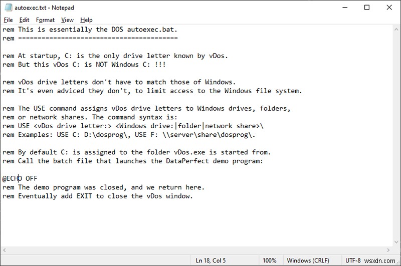 vDOS로 Windows 10에서 오래된 DOS 프로그램 실행하는 방법