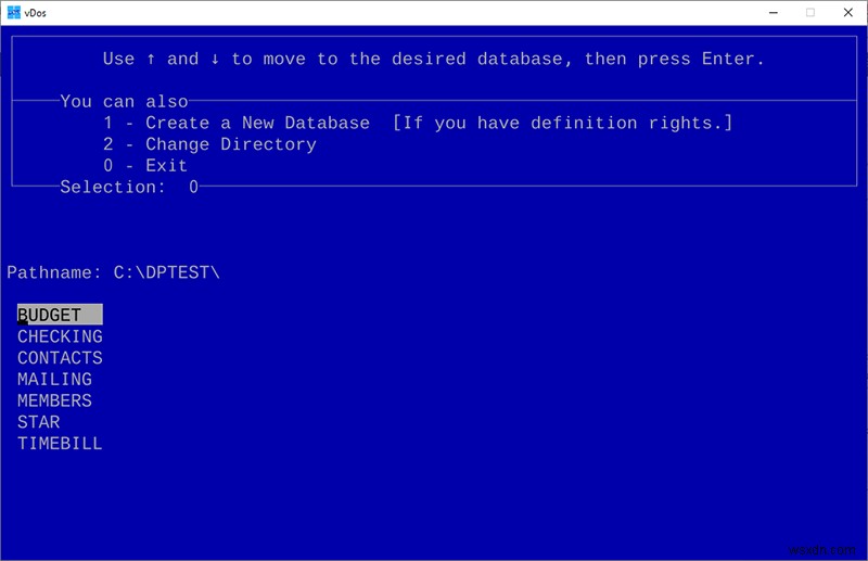 vDOS로 Windows 10에서 오래된 DOS 프로그램 실행하는 방법