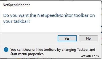윈도우 작업 표시줄에 인터넷 속도를 표시하는 방법 (NetSpeedMonitor)