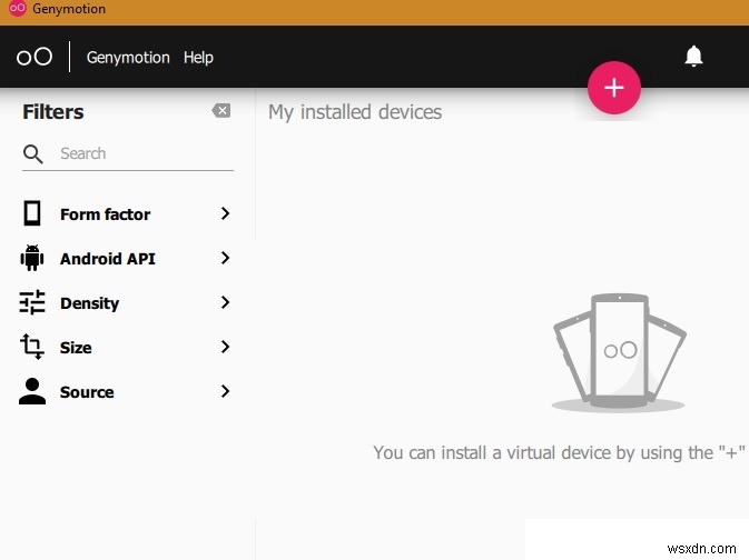 Windows 10에서 Genymotion으로 안드로이드 앱을 실행하는 방법