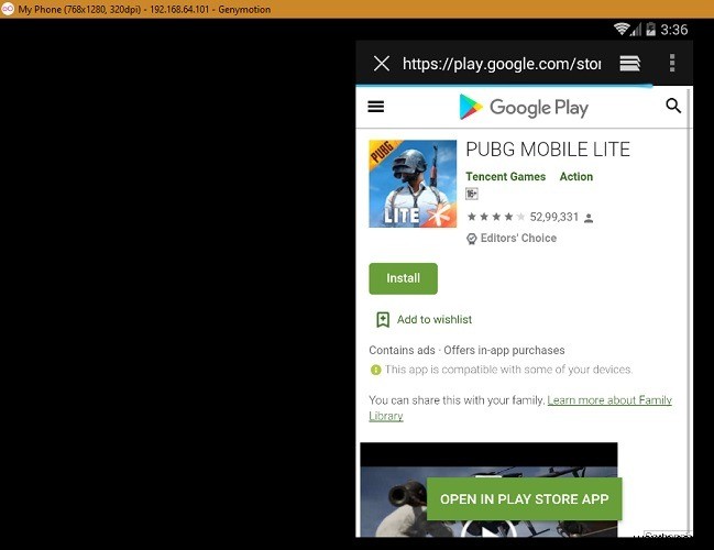 Windows 10에서 Genymotion으로 안드로이드 앱을 실행하는 방법
