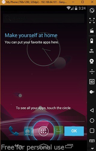 Windows 10에서 Genymotion으로 안드로이드 앱을 실행하는 방법