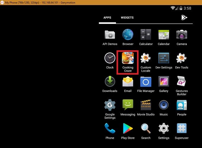 Windows 10에서 Genymotion으로 안드로이드 앱을 실행하는 방법