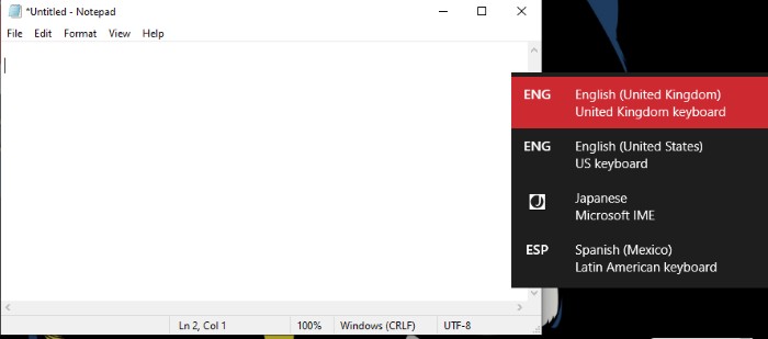 Windows 10에서 입력 언어 손쉽게 변경하는 방법