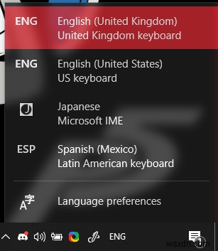 Windows 10에서 입력 언어 손쉽게 변경하는 방법