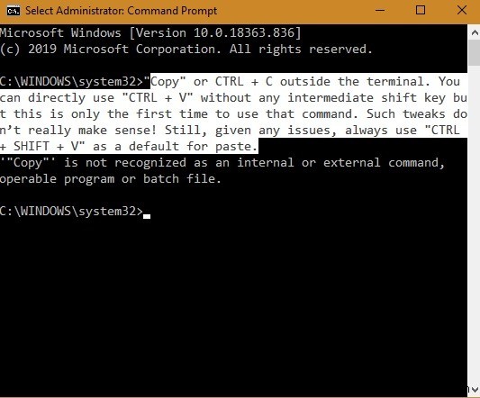 Windows 10 명령 프롬프트에서 복사·붙여넣기 활성화하는 완벽 가이드