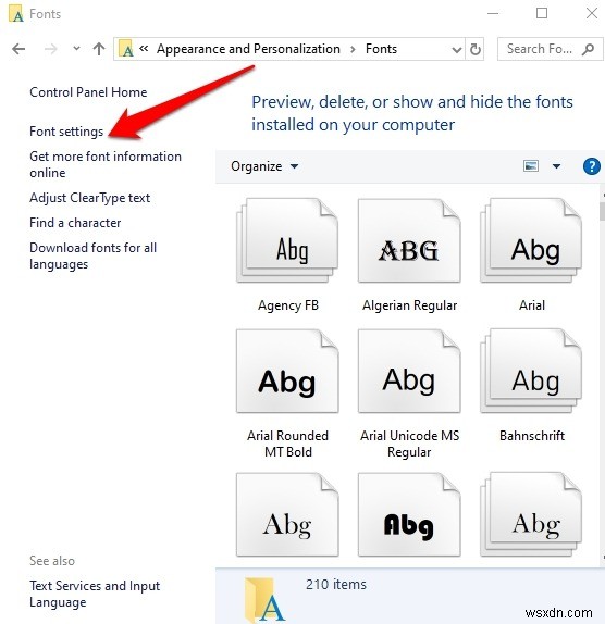 Windows 10에서 글꼴 설치하고 관리하는 방법 완벽 가이드