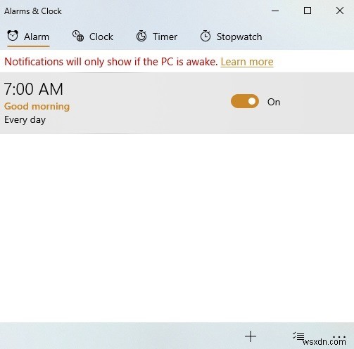 Windows 10에서 알람과 타이머 설정하는 방법 총정리