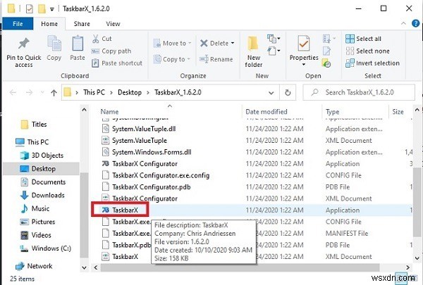TaskbarX로 Windows 10 작업 표시줄 자유롭게 커스터마이징하는 방법