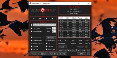 Windows에서 ThrottleStop으로 CPU 언더볼팅하기: 발열 감소와 배터리 효율 향상 가이드