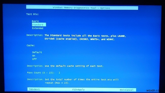 Windows 메모리 진단 도구로 PC 메모리 문제를 진단하는 방법