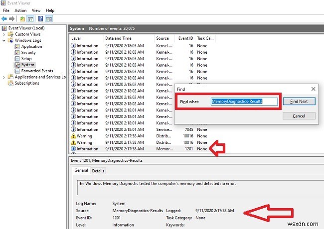 Windows 메모리 진단 도구로 PC 메모리 문제를 진단하는 방법