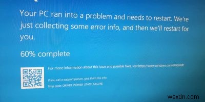 Windows 10  드라이버 전원 상태 오류  완벽 해결 가이드