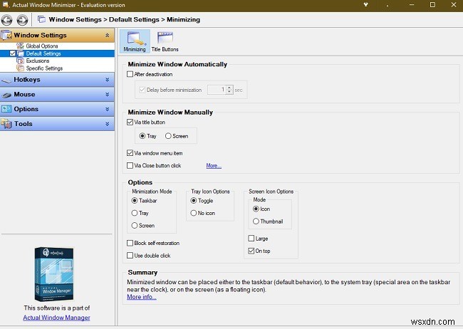 Windows 10 프로그램을 시스템 트레이로 보내는 방법