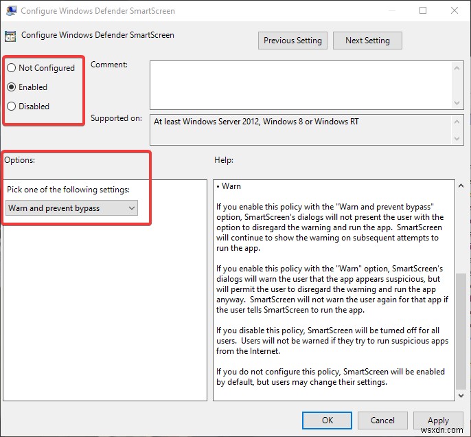 Windows 10에서 SmartScreen 필터를 비활성화하는 4가지 방법