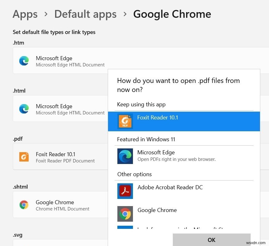 Windows 11 기본 앱 및 기본 브라우저 변경하는 완벽 가이드