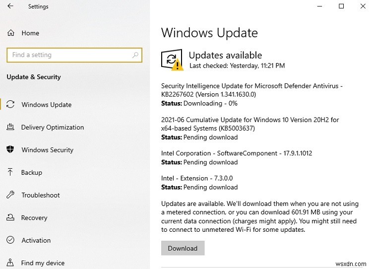 Windows 10에서 PowerShell로 원치 않는 업데이트 숨기는 방법
