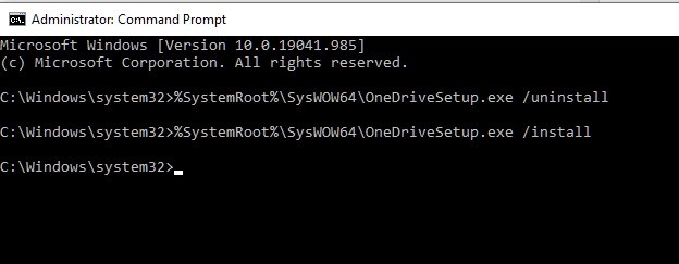 Windows 10 작업 표시줄에서 사라진 OneDrive 아이콘 복원하는 방법 총정리