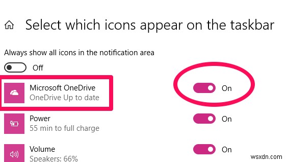 Windows 10 작업 표시줄에서 사라진 OneDrive 아이콘 복원하는 방법 총정리