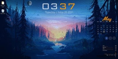 Rainmeter로 Windows 10 데스크탑 완벽하게 커스터마이징하는 방법