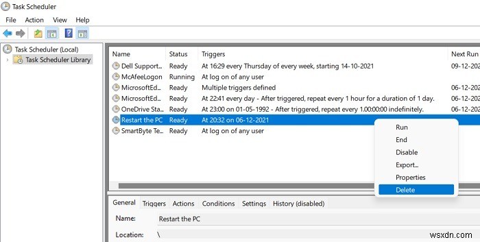 Windows 종료 및 시작 예약하는 방법 총정리