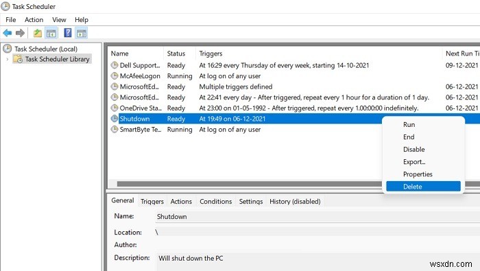 Windows 종료 및 시작 예약하는 방법 총정리