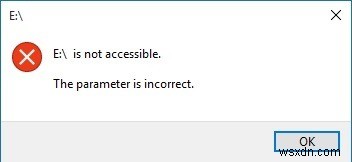 Windows 11/10에서 매개 변수가 올바르지 않습니다 오류 해결하는 7가지 방법