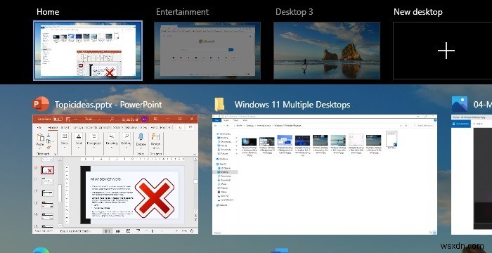 Windows에서 여러 데스크톱(가상 데스크톱) 활용하는 방법 총정리