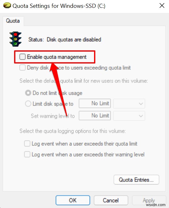 Windows 11에서 사용자 디스크 할당량 설정하는 완벽 가이드