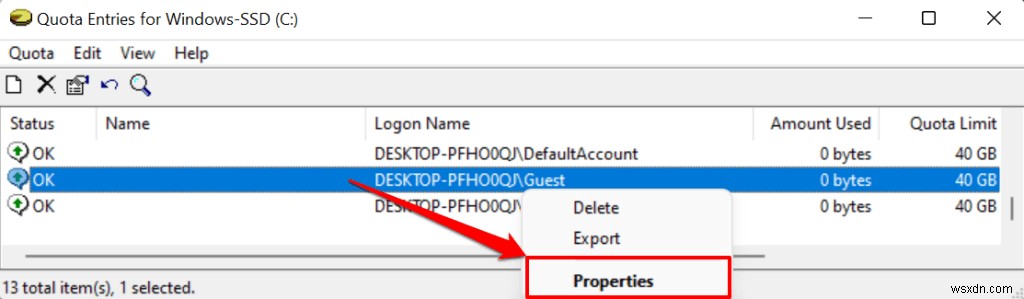 Windows 11에서 사용자 디스크 할당량 설정하는 완벽 가이드