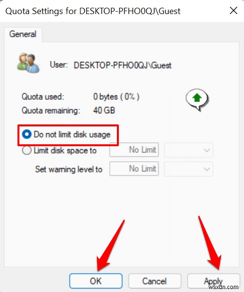 Windows 11에서 사용자 디스크 할당량 설정하는 완벽 가이드