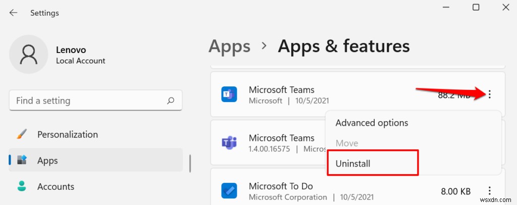 Windows 11에서 앱을 제거하는 6가지 방법 총정리