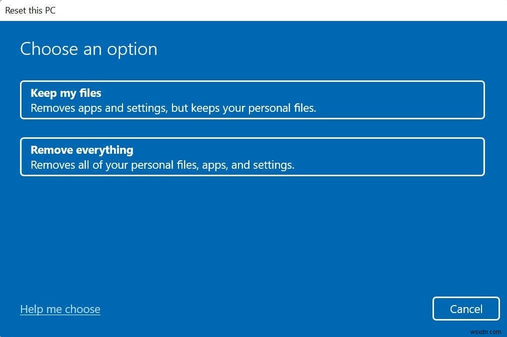 Windows 11 공장 초기화 방법 총정리 (설정 앱 & 부팅 USB)