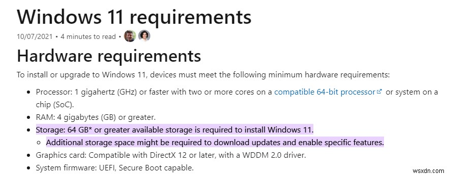 Windows 11은 얼마나 많은 저장 공간이 필요할까? 에디션별 용량과 공간 절약법 총정리