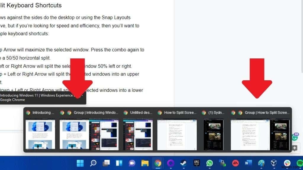 Windows 11에서 화면 분할하는 방법 완벽 정리