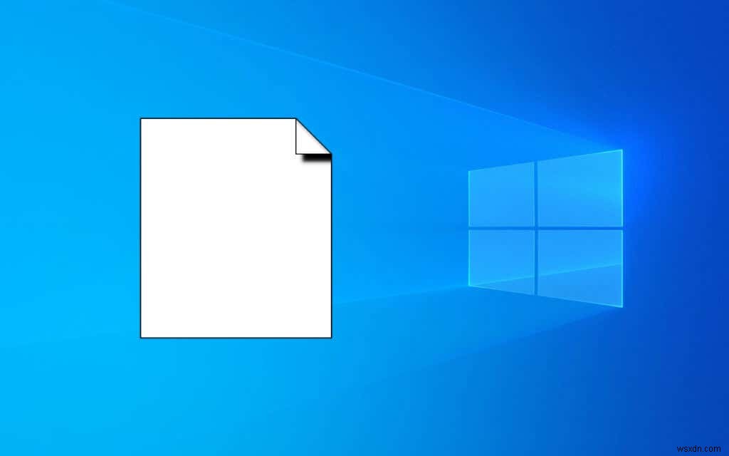 Windows 10에서 빈 아이콘 문제 해결하는 방법 총정리