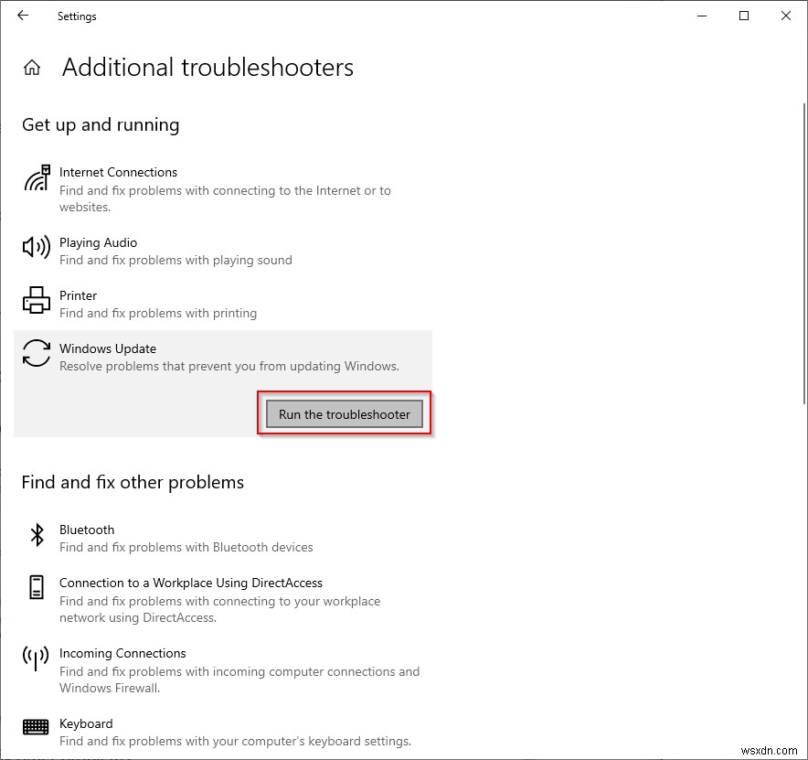 Windows 10  장치에 중요한 보안 및 품질 수정 사항이 누락되었습니다  오류 해결 방법