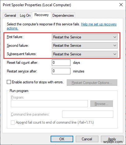 Windows 10에서 인쇄 스풀러가 계속 중지되는 문제 해결 방법