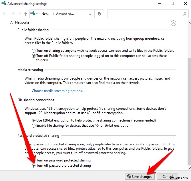 Windows 10에서 공유 폴더에 접근하거나 보이지 않을 때 해결 방법 총정리