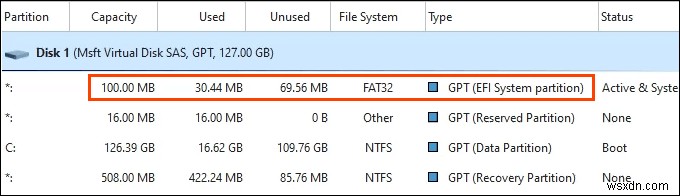 Windows 10 EFI 파티션이란 무엇이며, 삭제해도 될까?