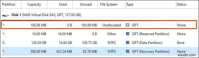 Windows 10 EFI 파티션이란 무엇이며, 삭제해도 될까?