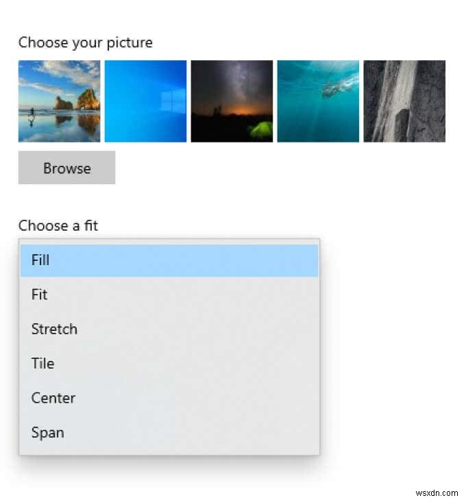 Windows 10에서 모니터마다 다른 배경화면을 설정하는 방법