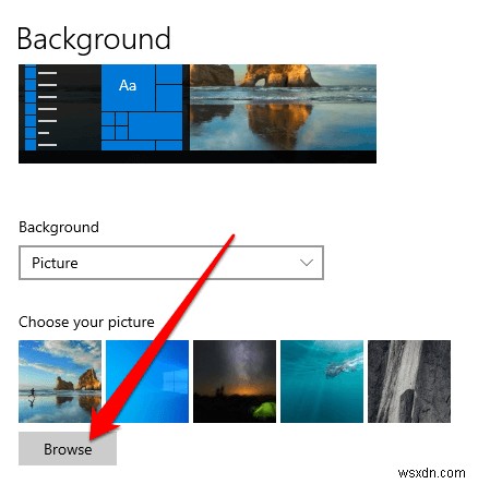 Windows 10에서 모니터마다 다른 배경화면을 설정하는 방법