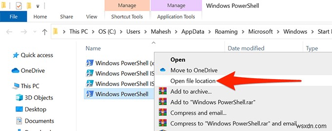 윈도우 10에서 명령 프롬프트와 PowerShell 바탕화면·키보드 단축키 설정하는 방법