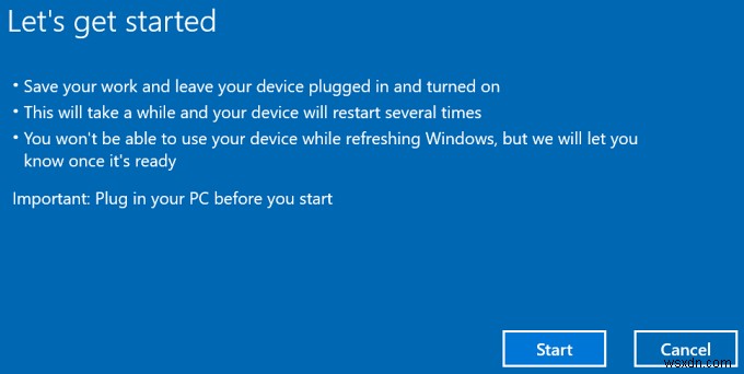 Windows  PC 초기화 중 문제가 발생했습니다  오류 해결 방법