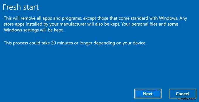 Windows  PC 초기화 중 문제가 발생했습니다  오류 해결 방법