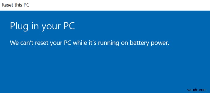 Windows  PC 초기화 중 문제가 발생했습니다  오류 해결 방법