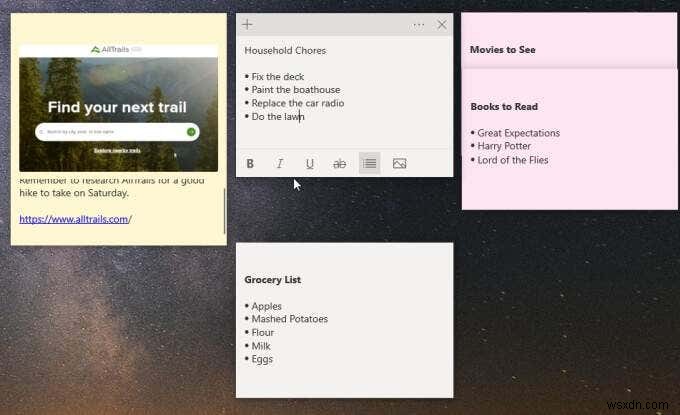 Windows 10 스티커 메모(Sticky Notes) 완벽 활용 가이드